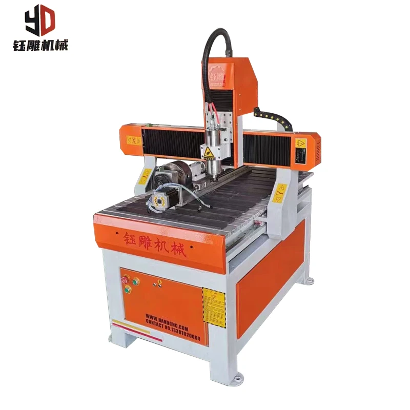 YD High Quality 4-Sxis 3636 CNC Router for Wood & Metal Milling