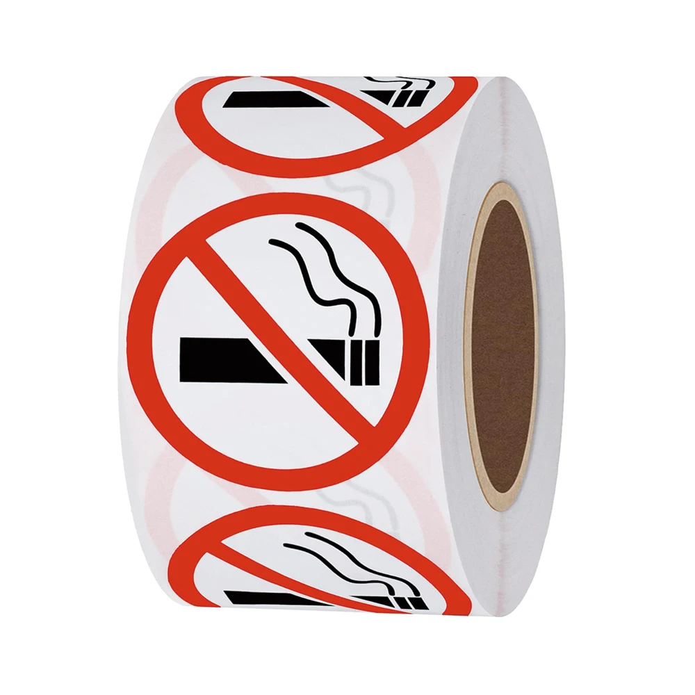 Stickers No Smoking Signs No E-cigarette Signs Small Aluminum Can Be ...