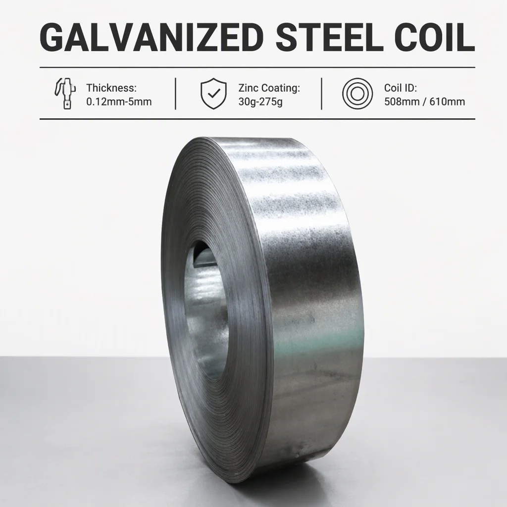 Shandong Qingdao Qinyuan Galvanized Steel Coil ASTM Standard Cold Rolled Welding Cutting Bending ISO 9001 Certified China