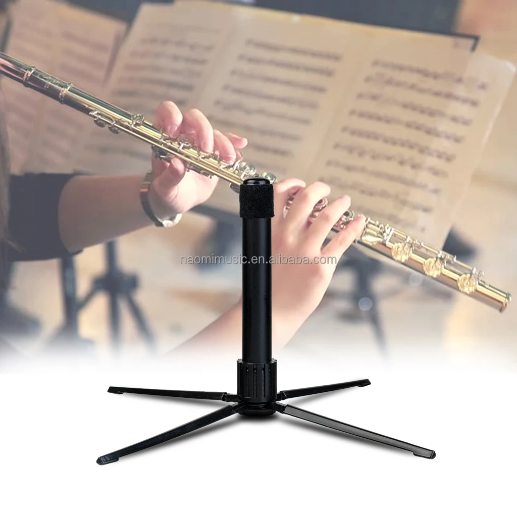 Clarinet Stand Folding Tripod Stand Holder for Wind Instrument Accessory 