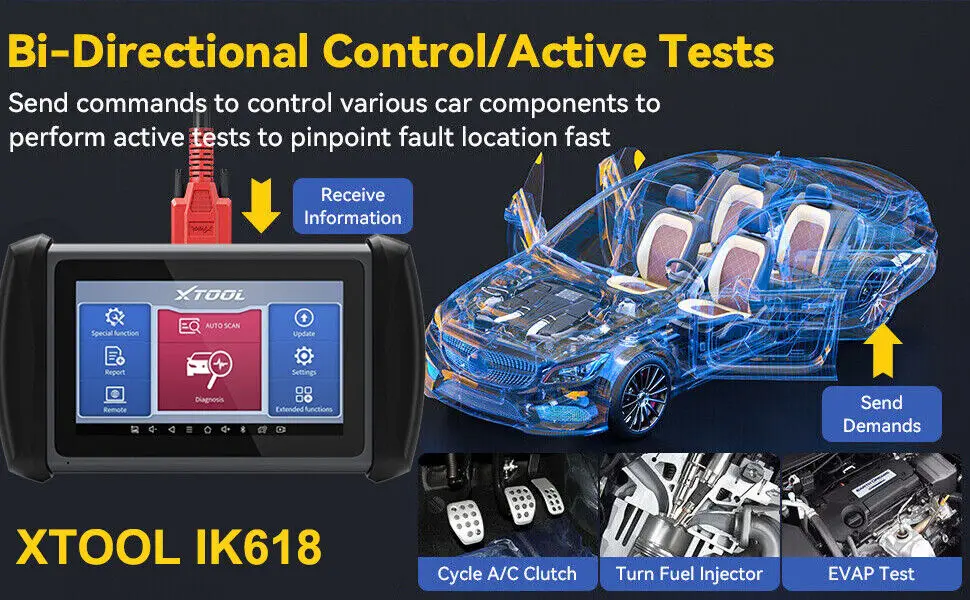 XTOOL IK618 Bi-directional Control