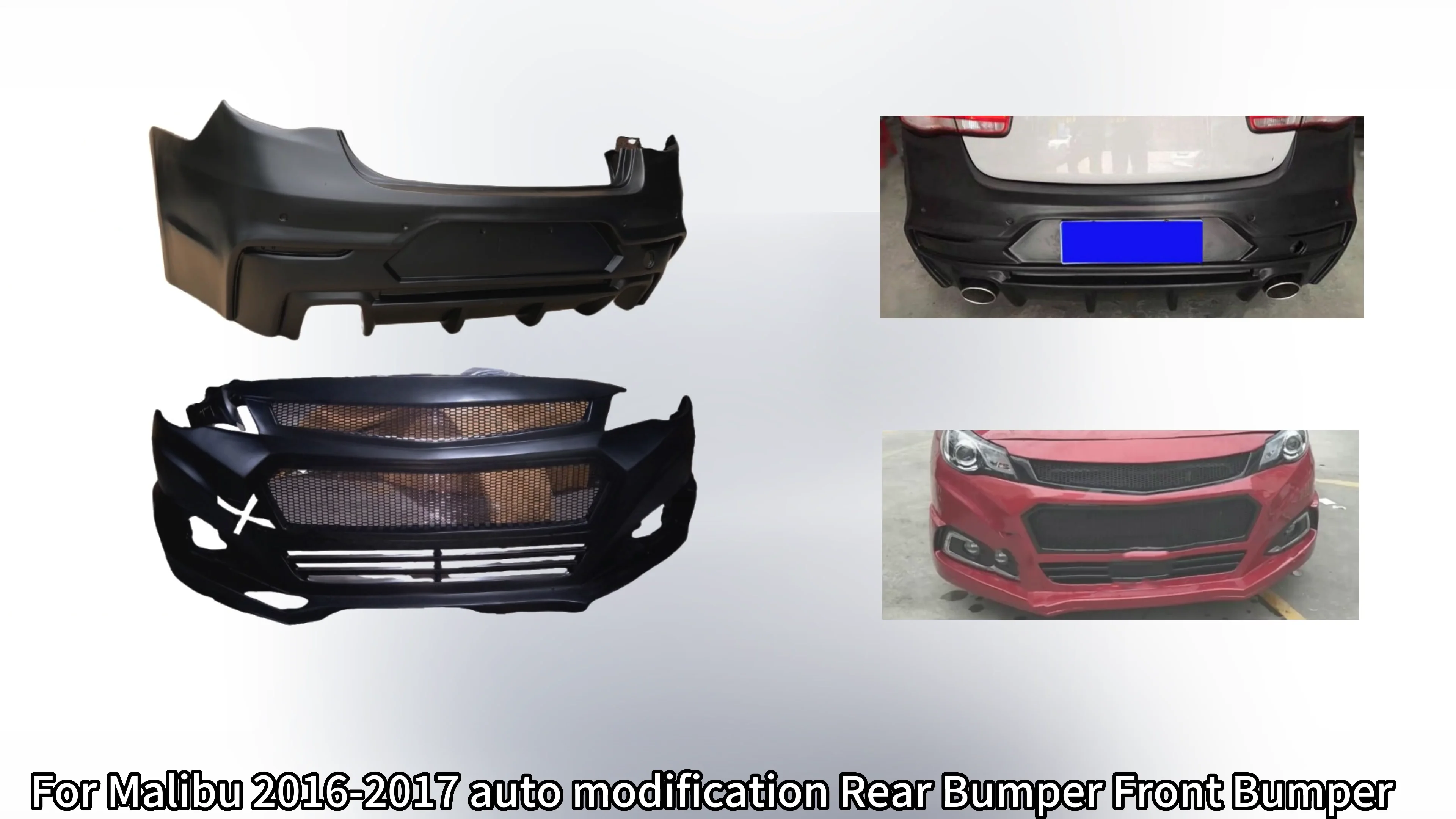 2017 Chevy Malibu Lt Front Bumper