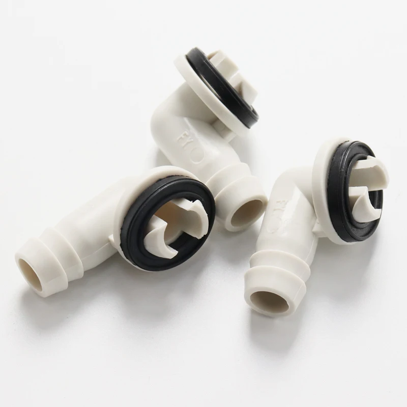 Plastic Air conditioning Drain Hose Connector Elbow Fitting