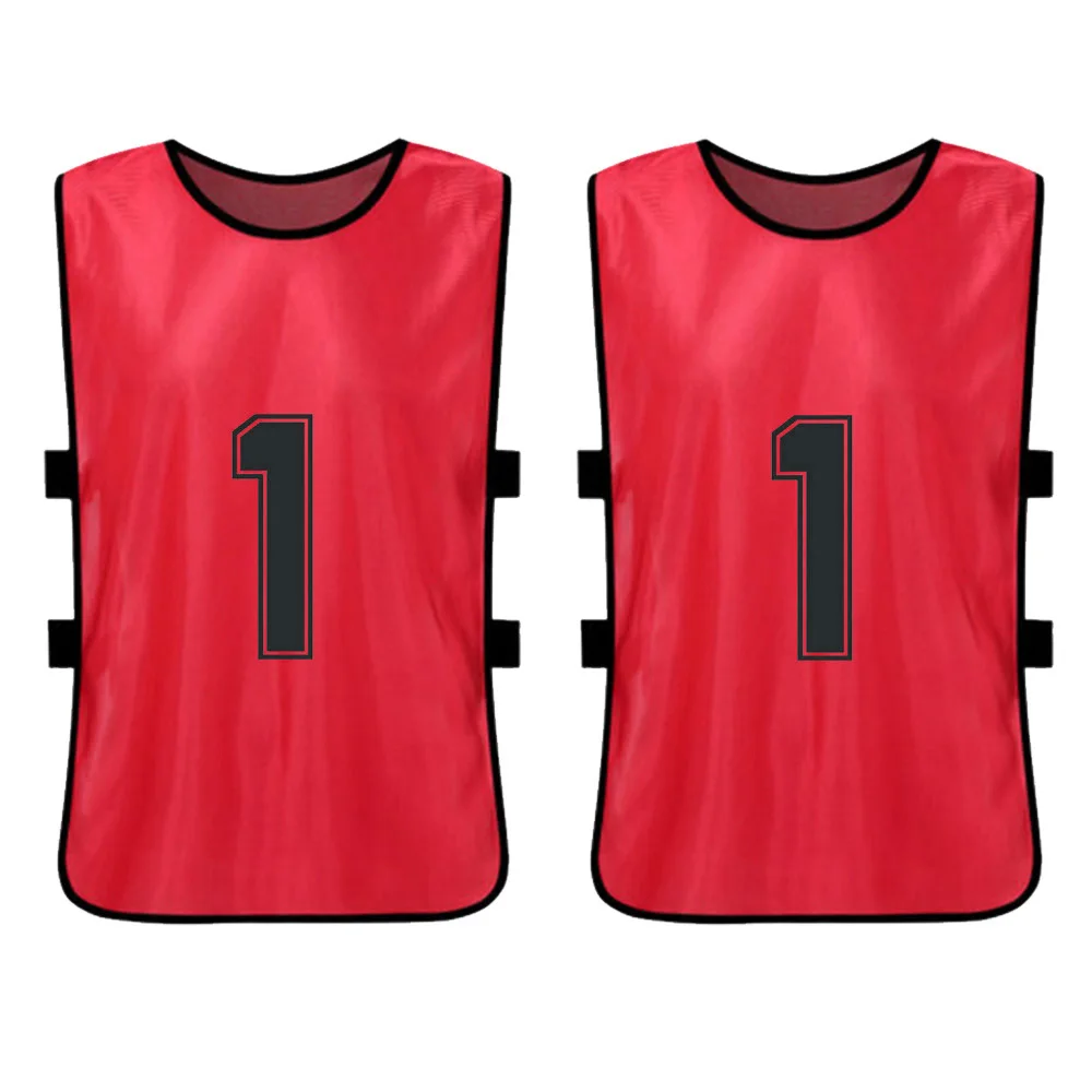 Soccer Vests Mesh Sports Vest Scrimmage Training Team Practice Pinnies for Youth Adults Kids for Football Basketball Volleyball Team Games Set of 12 