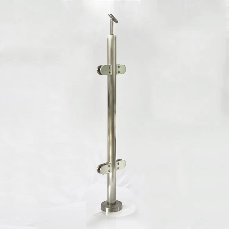 SS Modern Balcony Glass Railing Designs