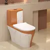 White and Orange water-printing
