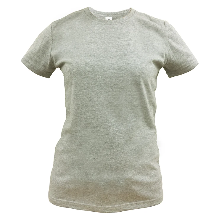 
Недорогая женская футболка из хлопка с логотипом на заказ 