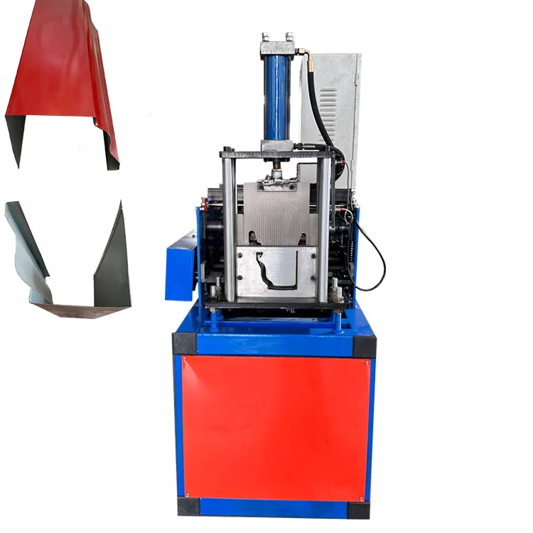 Portable Galvanized Steel Metal Downspout Gutter Roll Forming Machine Seamless Bending Rain Gutter Making Forming Machine