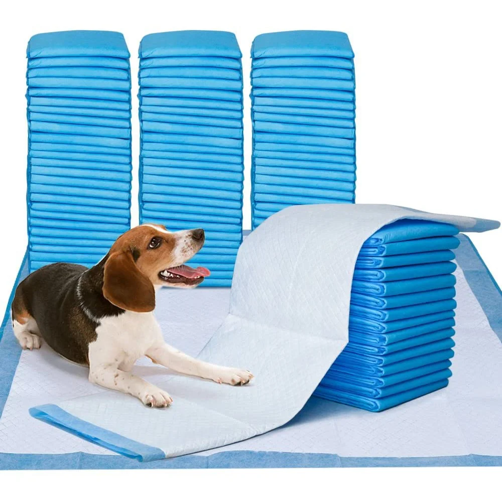 Breathable Waterproof Ultra Absorbent Disposable Bed Pads Cats Fiber