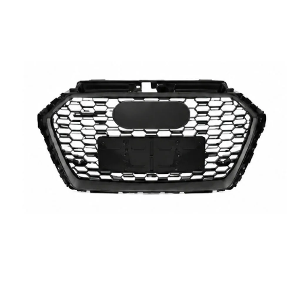 KEBEL Silver Front Grille za Audi A3 2017-2020 Nadogradnja na RS3 2017-2020 OEM stil zamjenski dijelovi