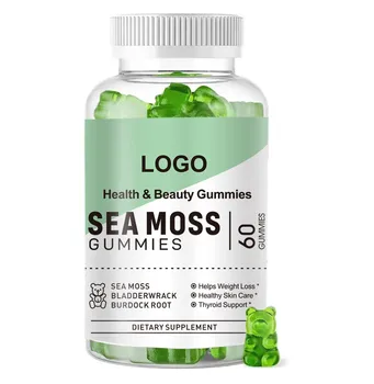 Good Quality gummy candy supports immunity high cntent bears sea moss gummy