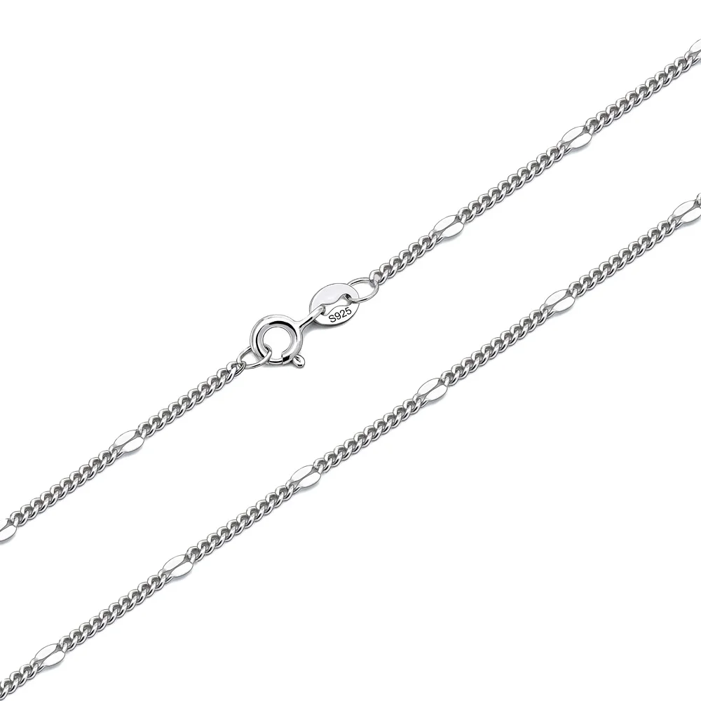 JZCS-016 Wholesale Fashion 925 Sterling Silver 2mm Curb