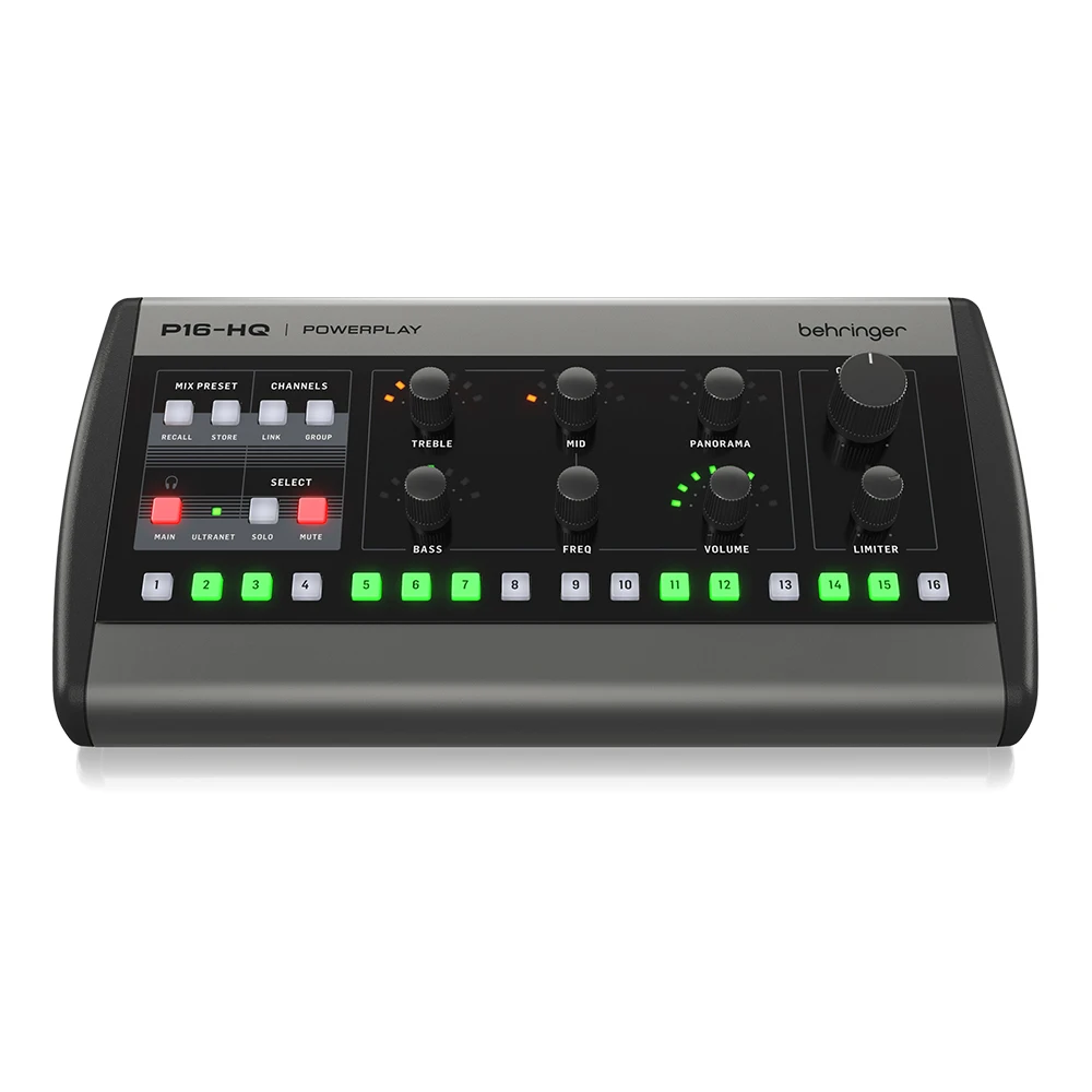 Behringer Powerplay P16-HQ 16-Channel Digital Personal Mixer