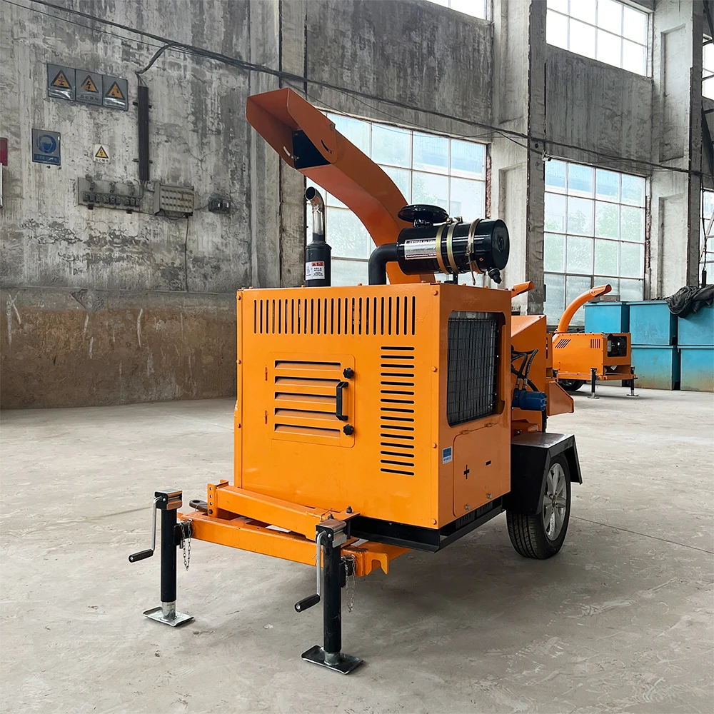 VOL-6140自動ウッドクラッシャー58.8hpブランチクラッシャー工場からの