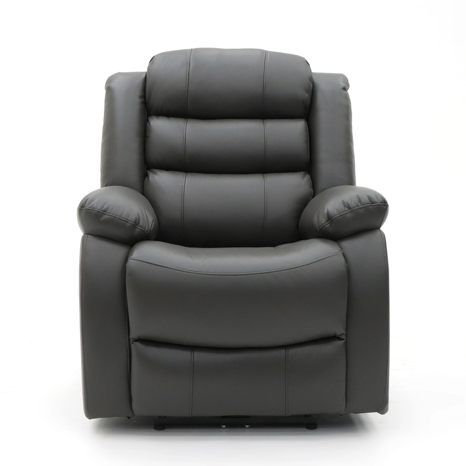 Geeksofa 3+2+1 Modern Air Leather Power Electric Motion Recliner Sofa ...