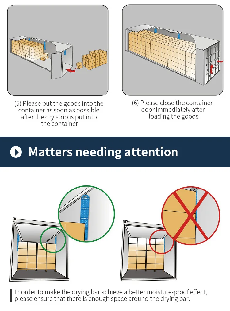 Absorb King Shipping Container Desiccant Moisture Absorber Powerful