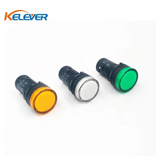 Ad16 Red 240v Led pilot Indicator Light 22mm