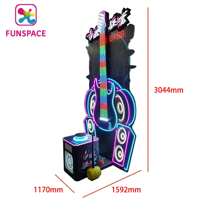 Funspace Big Punch Boxing Hammer Hitting Hammer Coin Operated Redemption Arcade Sports Game Machine