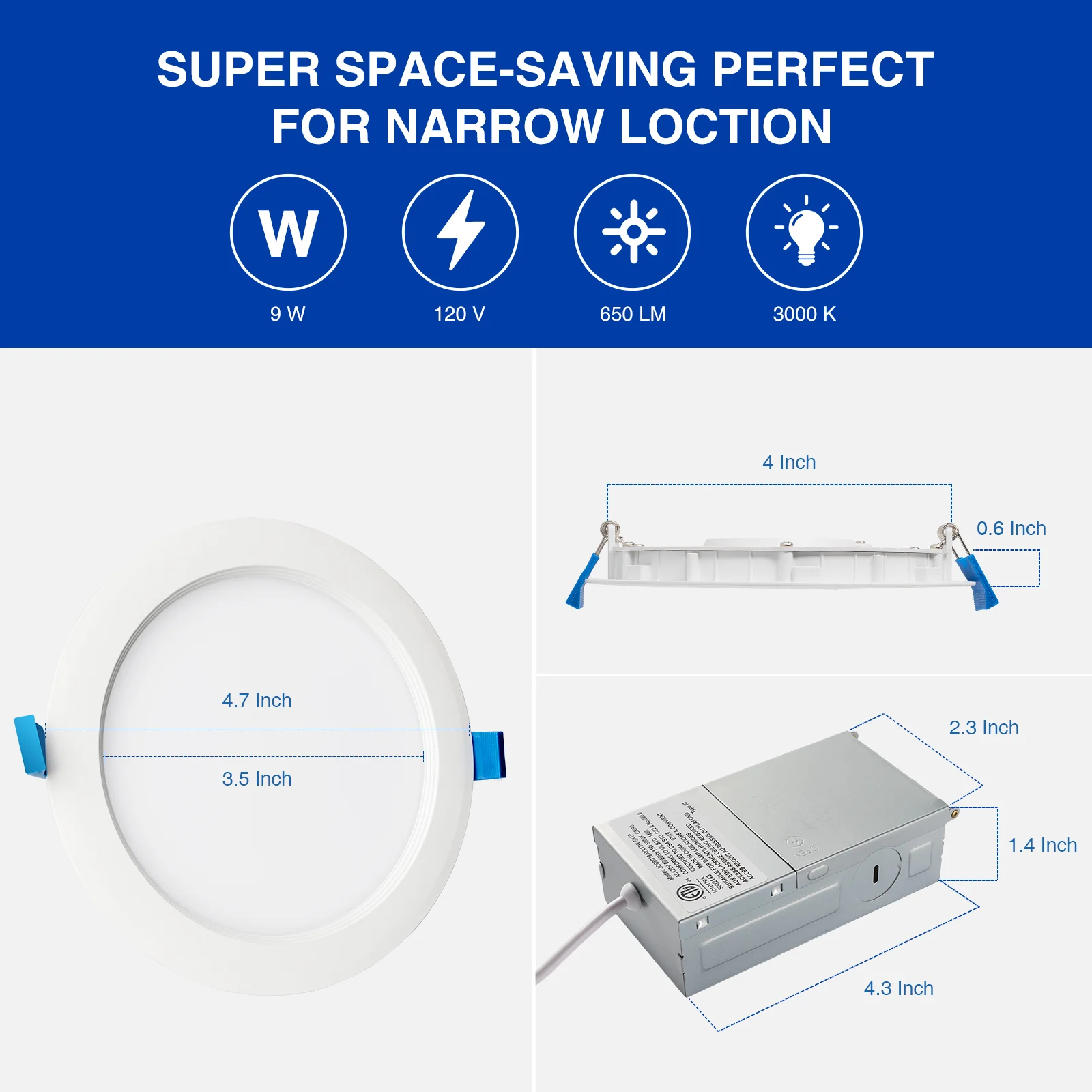 Trimless Ceiling Recessed Control Dimmable Rgbw 9w13w Round Smart Led ...