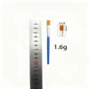 Stylo à bille à corps bleu de 10,5 cm