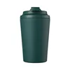 blackish green colored lid