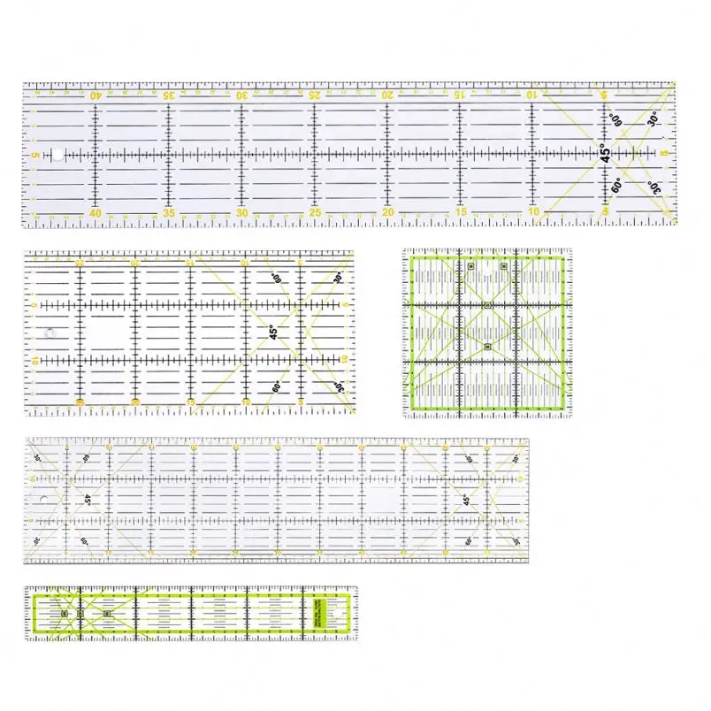 7 шт. узор мастер по индивидуальному заказу весы одеяло пластиковый набор