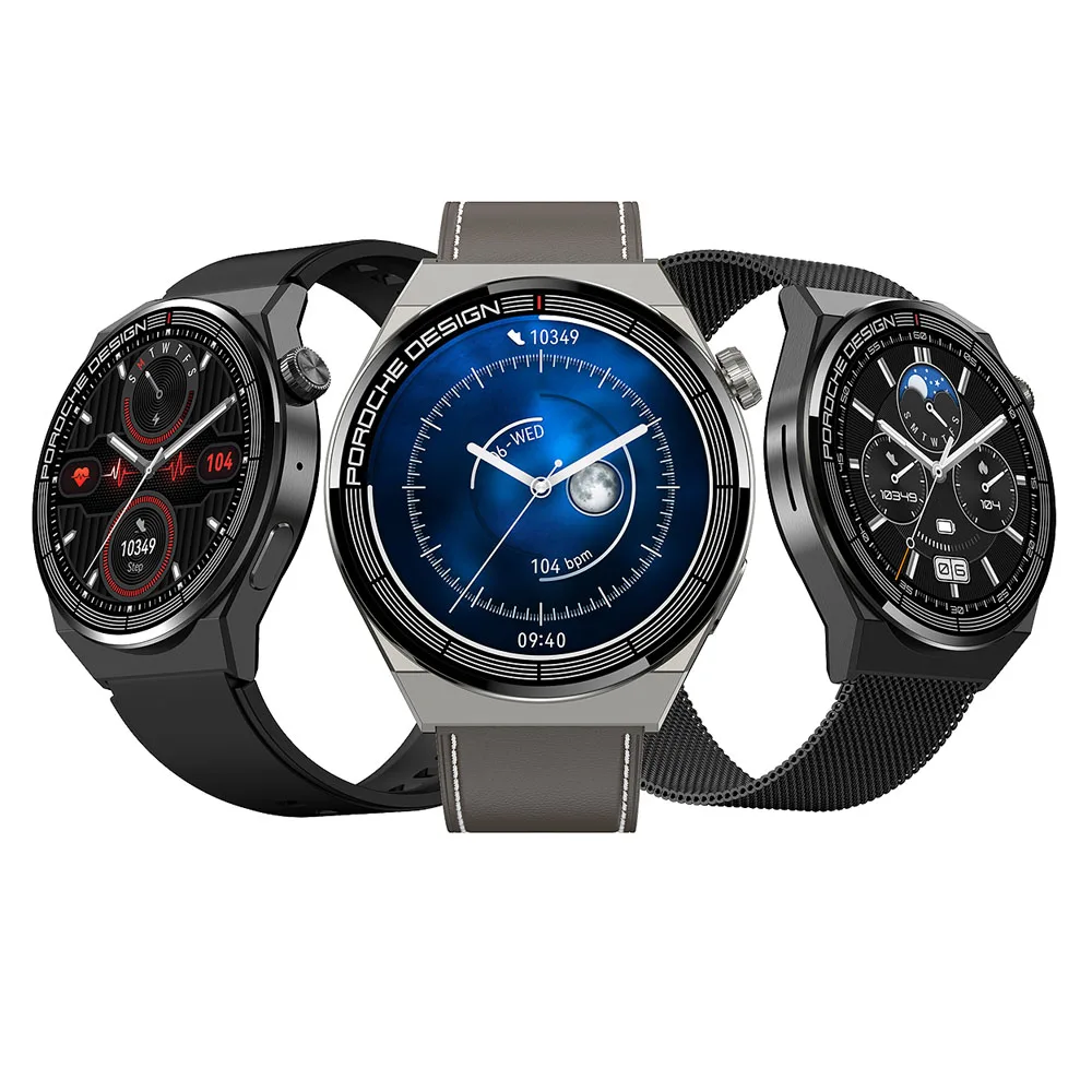 OEM Smart Watch GT3pro with Custom logo on Back Side and Buckle Low MOQ High Quality Smart Watch Men Fast Shipping Watch Smart