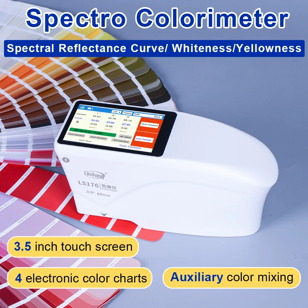 Factory Price LS176 Spectro Colorimeter D / 8 Color Matching Spectrophotometer High Precision Colorimeter