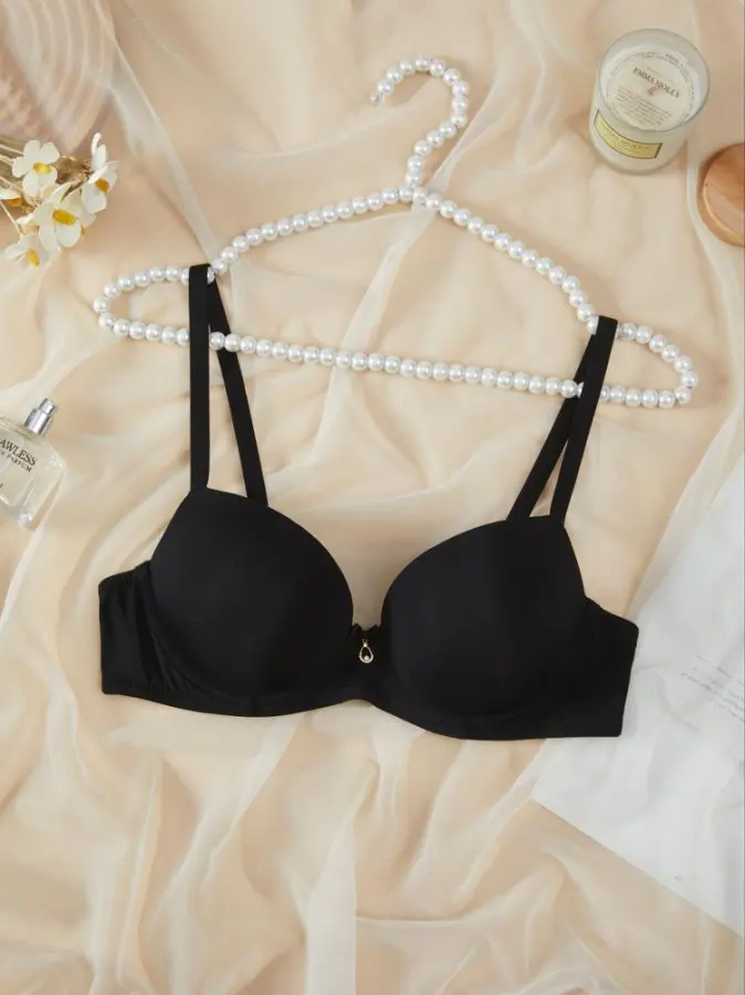 W0034 leopard underwire bra front view