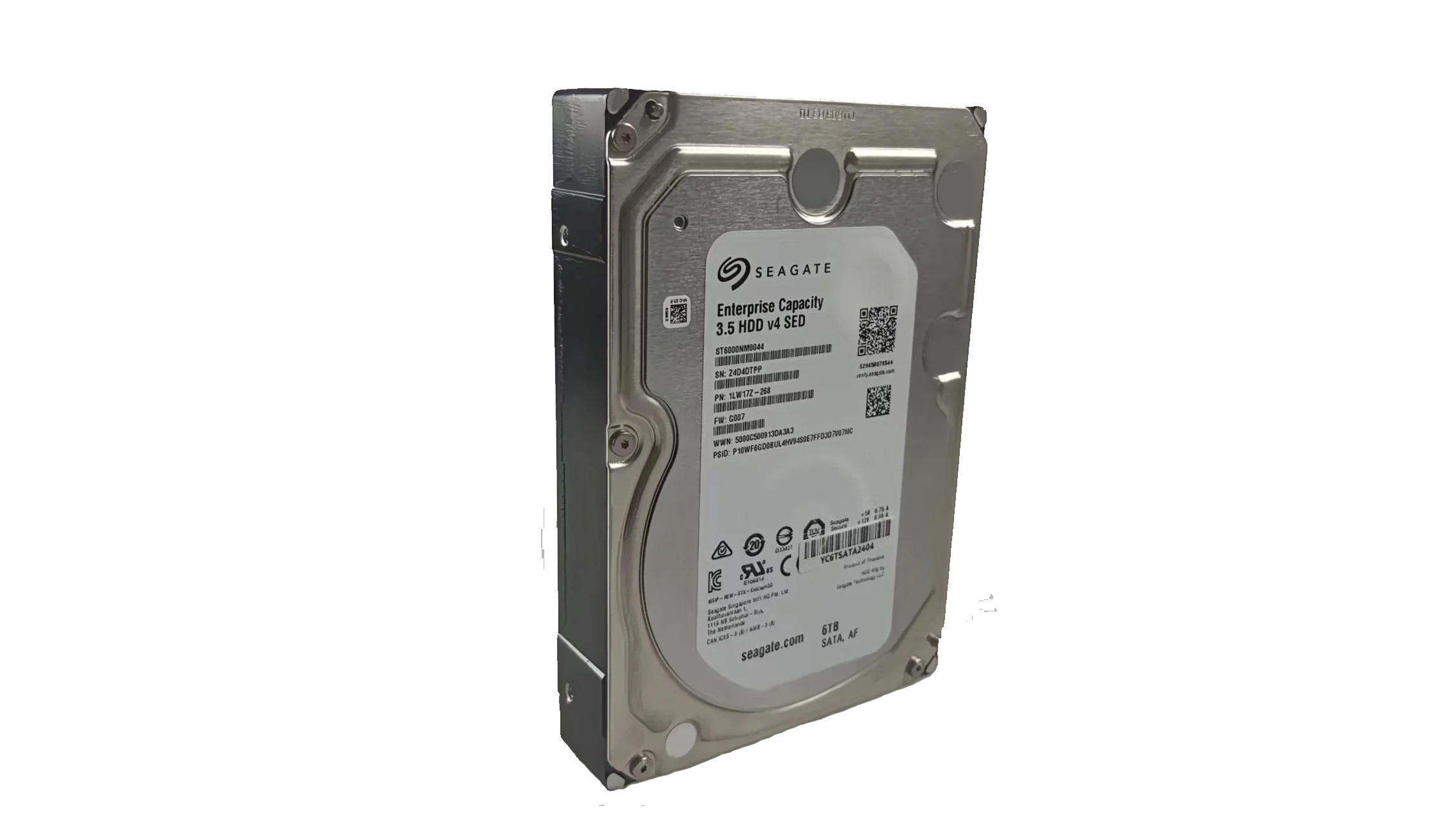 공장 NicePrice 중고 HDD 4TB/6TB/8TB/10TB/12TB/16TB SATA 7200rpm 데스크탑 용 컴퓨터 하드  디스크