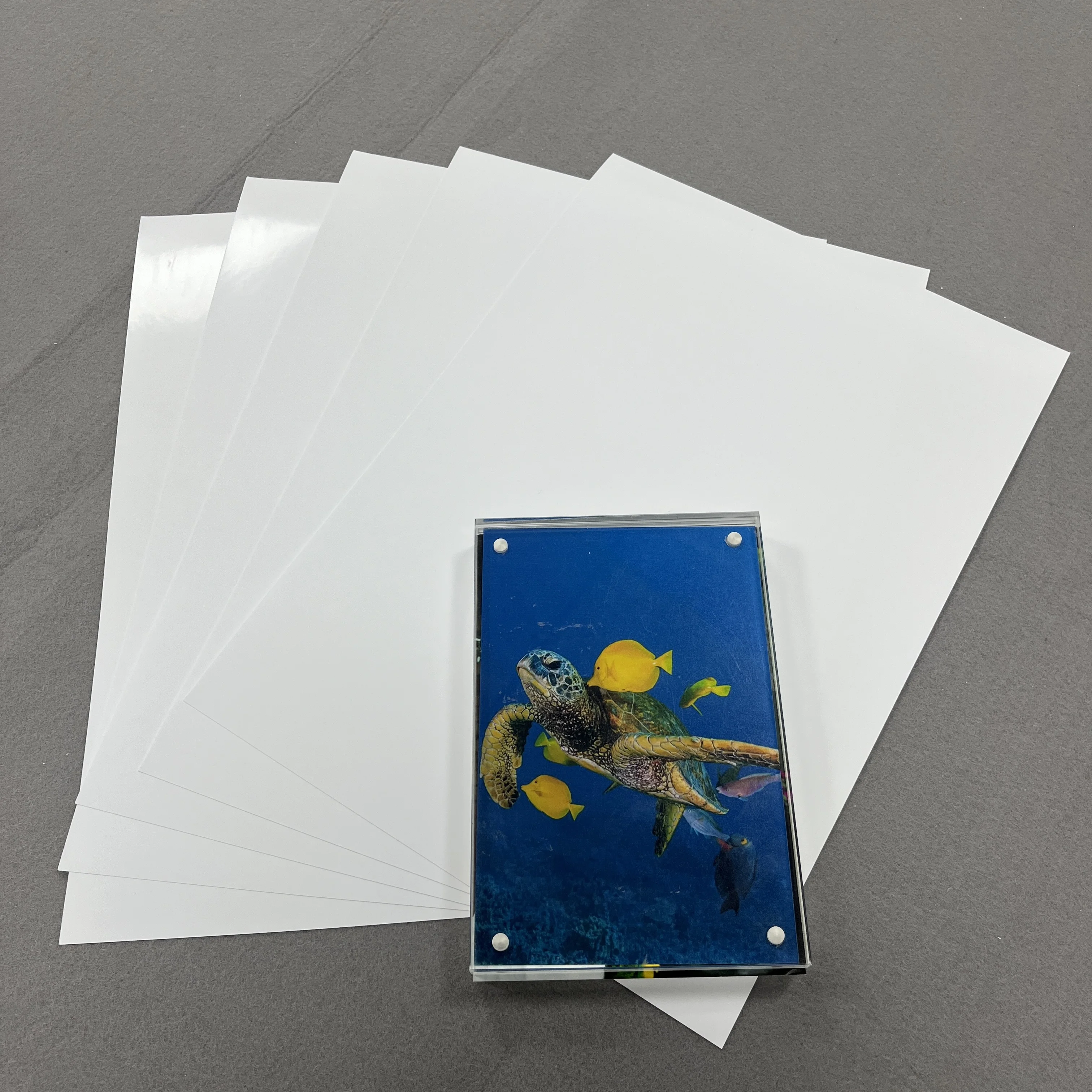 Printable 190gsm Fast Dry Self Adhesive Paper For Pigment Ink - Buy ...