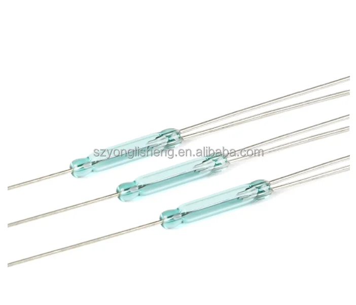 3 Pin Reed Switch 2.5X14 Mm Magnetic Switch Kaca Hijau Reed Switch ...