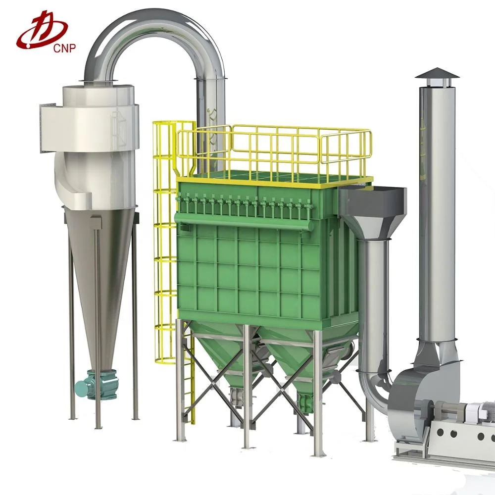Industrial Fly Ash Dust Control Fabric Filter Dust Collector