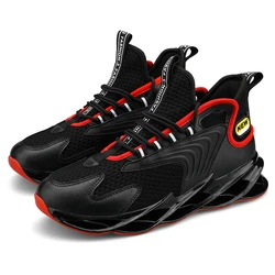 In Stock Blade Style Men Road Running Shoes Lightweight Tennis Shoes Fashion Sneakers