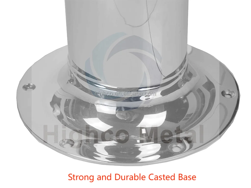 Stainless Steel Three Stages Electric Adjustable Boat Table Pedestal For Boat Or Yacht Buy