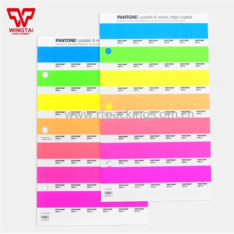 PANTONE Pastels & Neons Chips Coated & Uncoated GG1504C, GB1504C