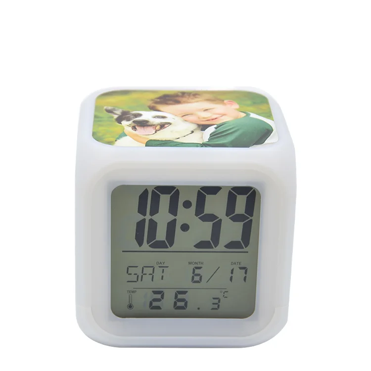 CE承認の昇華ブランク環境にやさしい7つの異なる色が変わるLED