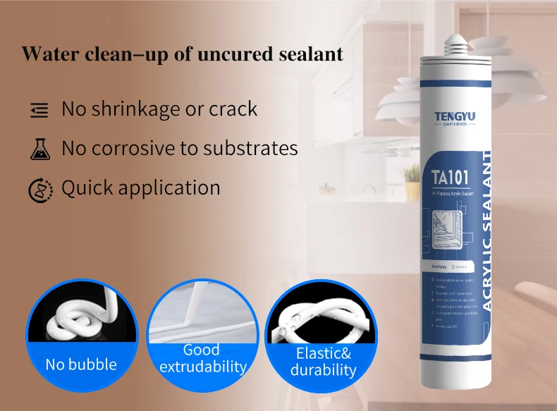 Fast Dry Paintable 280ml 300ml White And Clear Colored Caulk For Exterior Buy Caulking White