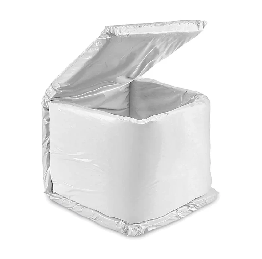 Curbside Recyclable And Biodegradable Insulated Box Liners For Cold