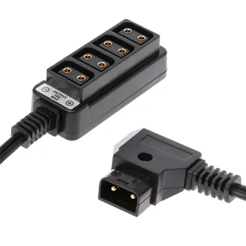 Photography Power Supply Camera 1 to 4 D-Tap Splitter Cable Male Plug to 4 Female Socket Board detail image