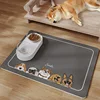 Tapis pour animaux de compagnie en cuir double face - Niche pour chien