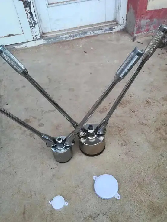 200l Oil Drum Cap Seal Crimping Sealing Tool Drum Barrel Lid Clamps 2