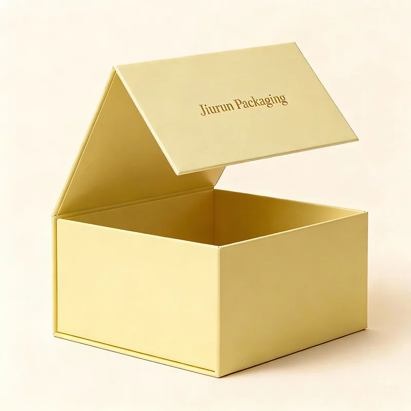 Premium Custom Logo Luxury Large Matte Rigid Paper Cardboard Black Foldable Empty Magnetic Folding Closure Gift Box Packaging manufacture