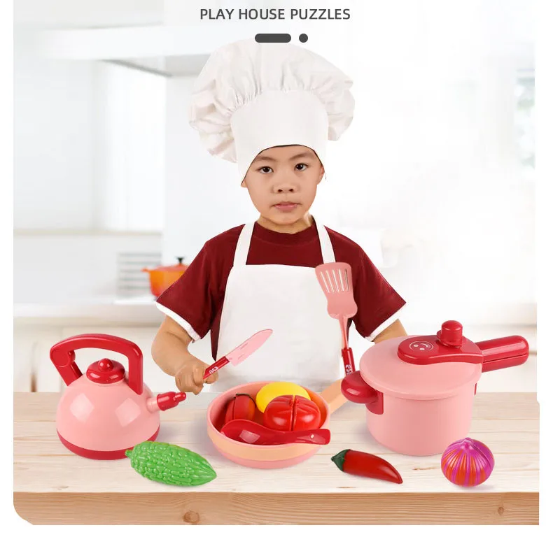 Оптовая продажа, новая имитация игрового домика, Кухонные Игрушки для выращивания детских практических способностей, набор для приготовления пищи, игрушки для детей, кухонные игрушки