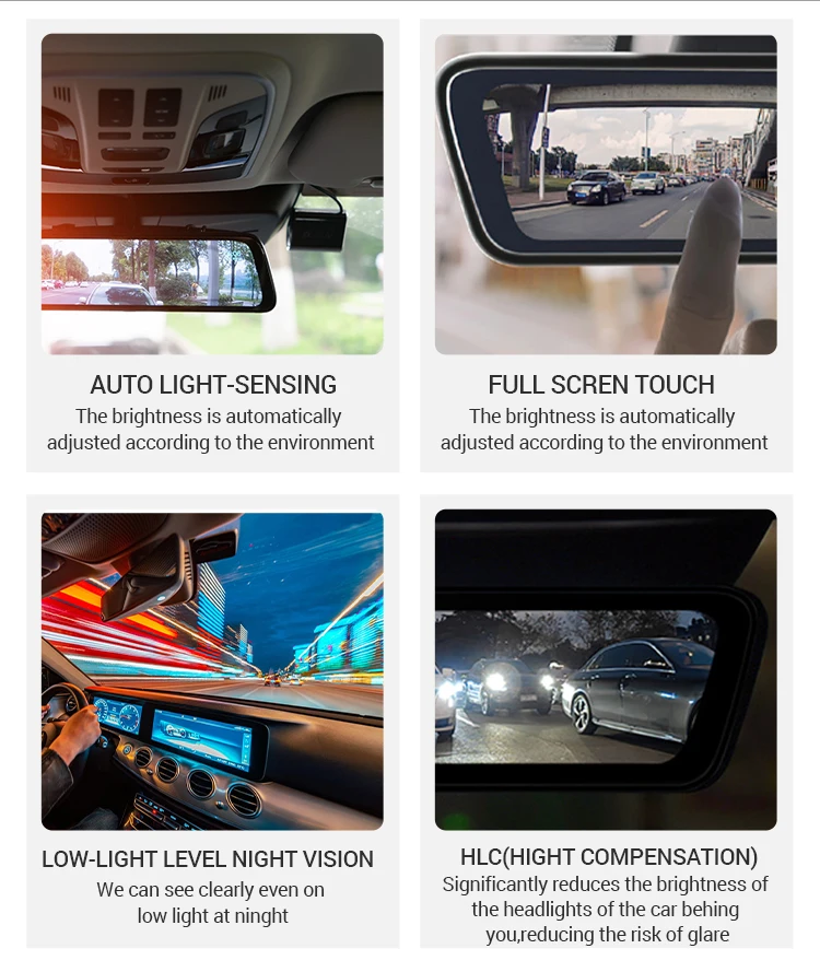 Car Accessories Accurate Curvature And Dimension Wide Angle Car