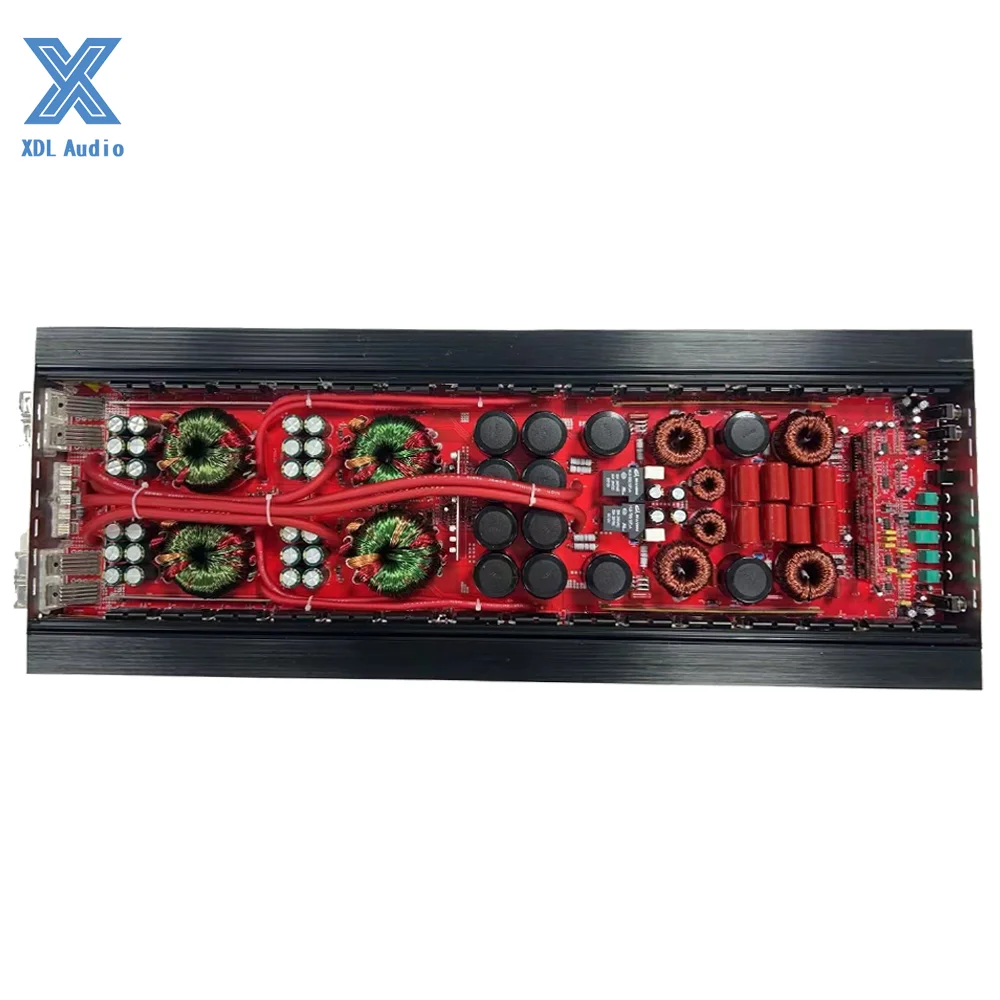 RMS 7000WX1Channel High End High Power Digital Full Frequency Class D Car Amplifier with Equalizers Korean Zenon Competition