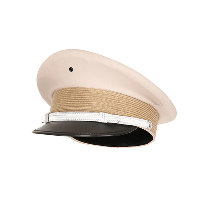 tan police hat