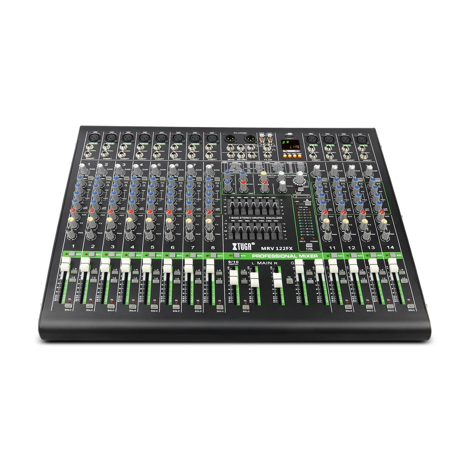 プロフェッショナル12チャンネルPowerlessミキサー高品质