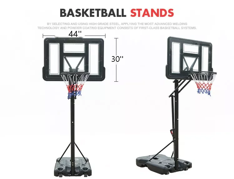 China Wholesale Best Adjustable Basketball Hoop With Steel Backboard