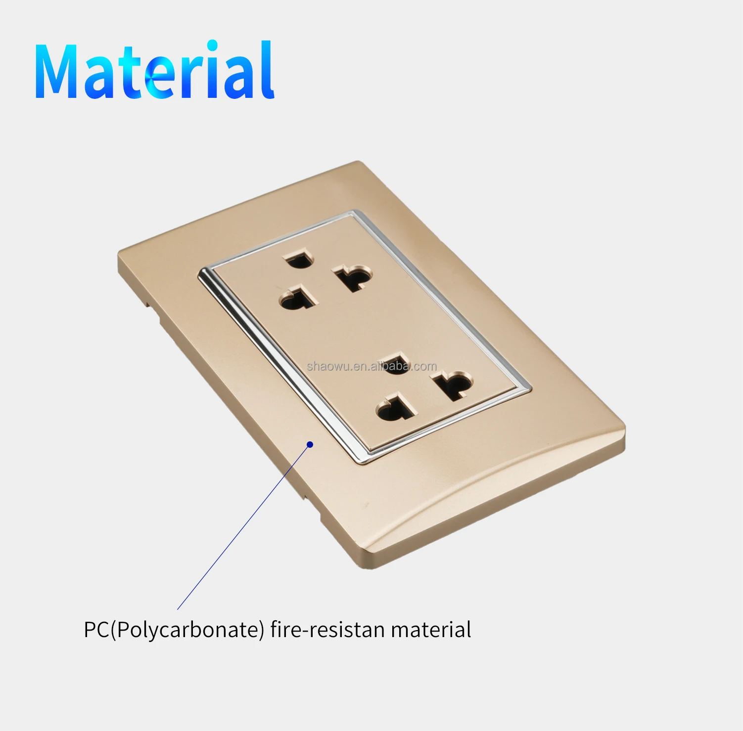 Modern White Black Gold Gray Us Bolivia American European Pc 110v 220v